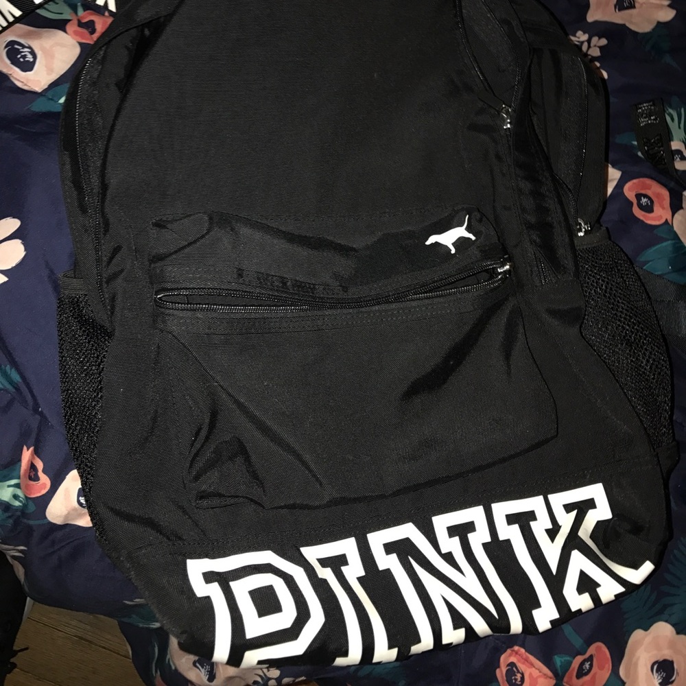 Black pink vs backpack